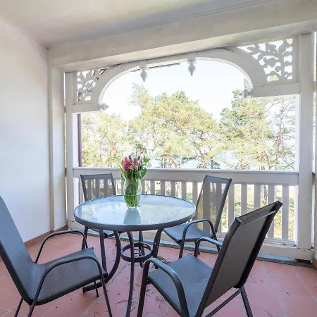 Strandvillen - Ferienwohnung Mit Meerblick, 1 Schlafzimmer Und Balkon Sv-615 * Binz